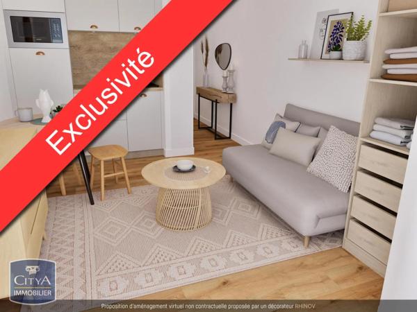 Appartement à vendre 1 pièce 24.55m²