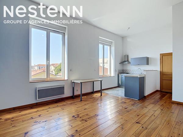 SATHONAY CAMP - APPARTEMENT T2 DUPLEX - UNE CHAMBRE - AVEC CAVE - PROXIMITE COMMERCES ET TRANSPORTS
