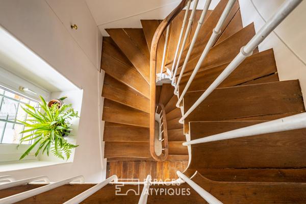 La maison historique en plein centre ville avec grand jardin sans vis-à-vis