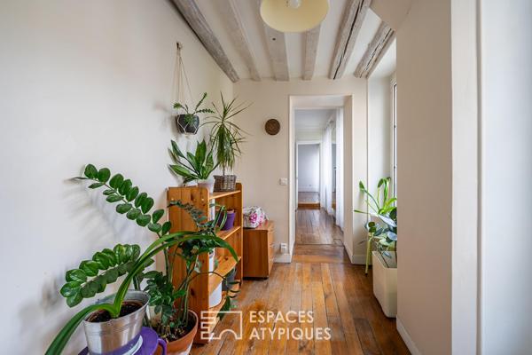 La maison historique en plein centre ville avec grand jardin sans vis-à-vis
