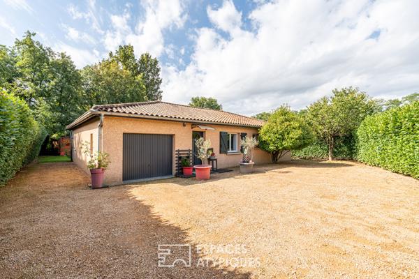 Maison de plain-pied aux abords de Belleville-en-Beaujolais