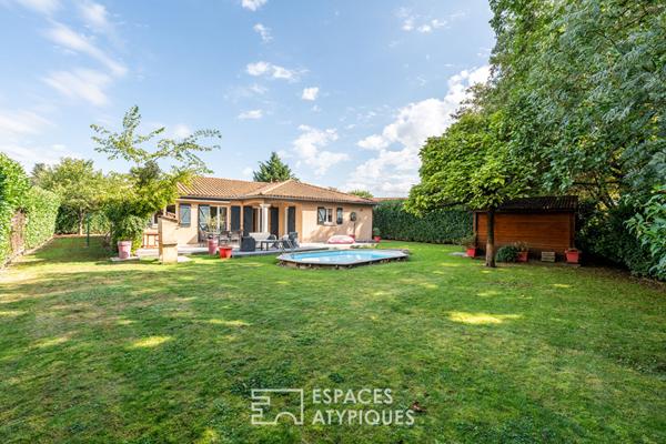 Maison de plain-pied aux abords de Belleville-en-Beaujolais