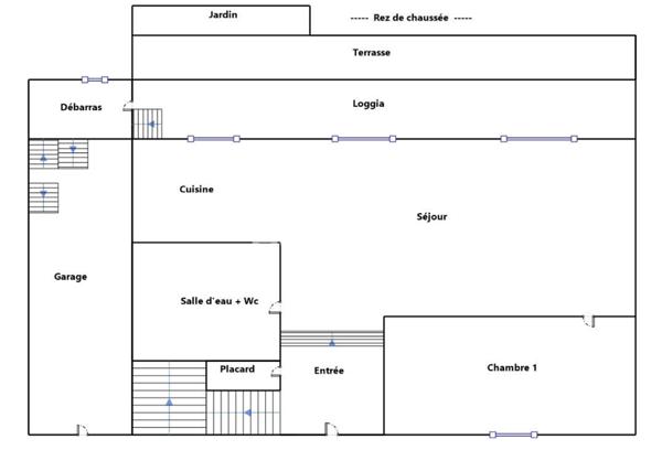 Maison de 125 m² avec véranda et jardin