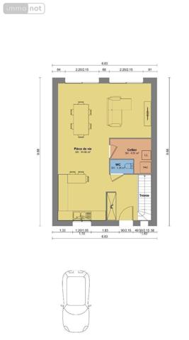 Terrain à Batir à vendre à Witry-lès-Reims dans la Marne (51420), ref : 10315/601