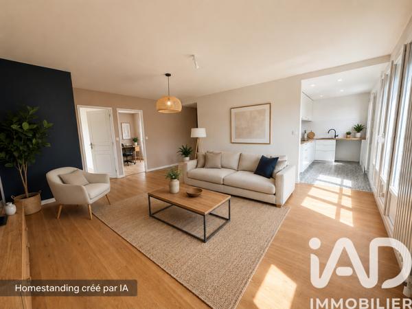 Appartement à vendre 4 pièces 74,09 m² Sceaux