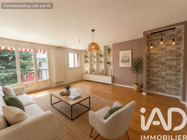 Appartement à vendre 4 pièces 74,09 m² Sceaux