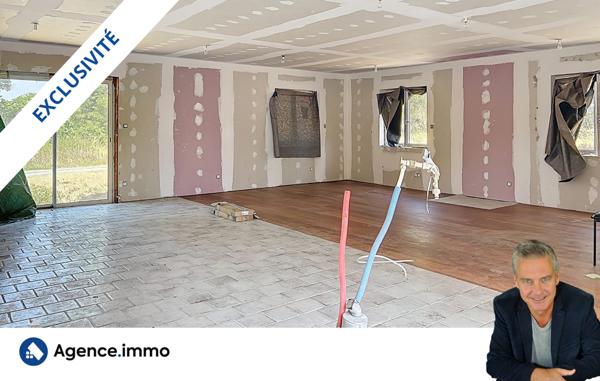 À vendre - Maison plain-pied, 5 pièces située à Saint-Bonnet-sur-Gironde (17150)