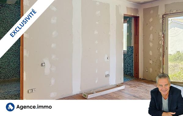 À vendre - Maison plain-pied, 5 pièces située à Saint-Bonnet-sur-Gironde (17150)