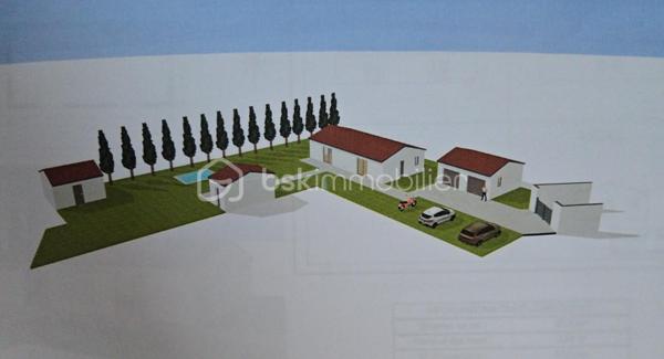 Terrain de 1 345 m²