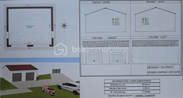 Terrain de 1 345 m²
