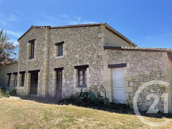 Maison à vendre  8 pièces - 326 m 2   MONTPON MENESTEROL  - 24