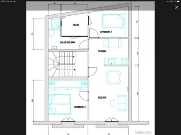 Appartement à louer 738 € CC SETE 3 p 54 m² DPE C