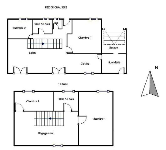 Location Maison 3 pièces 90 m2 à Fouesnant