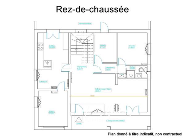 Alès centre : Maison individuelle de 197m² avec 5 chambres et piscine