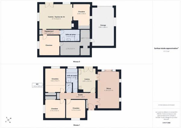 Saint Raphael (83700)Villa plain pied avec studio