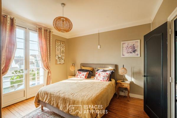 Maison rénovée et son parc en bord de Sèvre