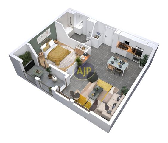 Vente appartement Bordeaux : 261 200 € - AJP ACTEA Talence