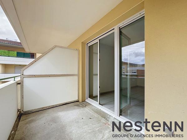 Appartement T2 avec balcon et 2 places de parking à Muret - vendu libre de tout occupant