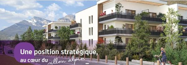 appartement à vendre 3 pièces CHALLES LES EAUX (73)