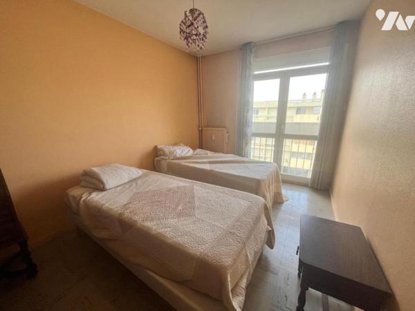 Appartement T3 avec balcon et et cave