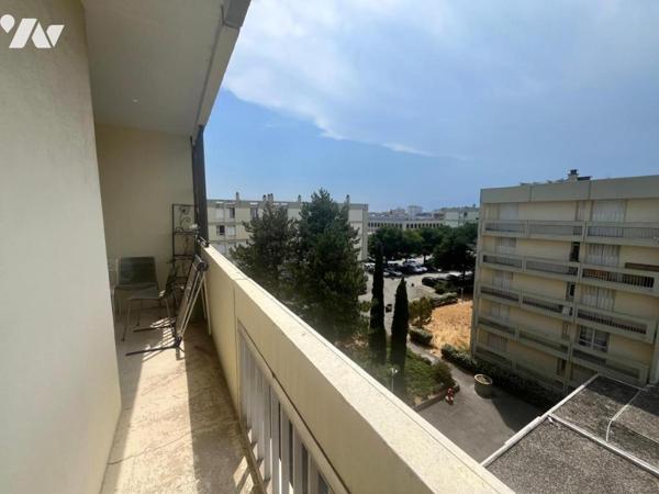 Appartement T3 avec balcon et et cave