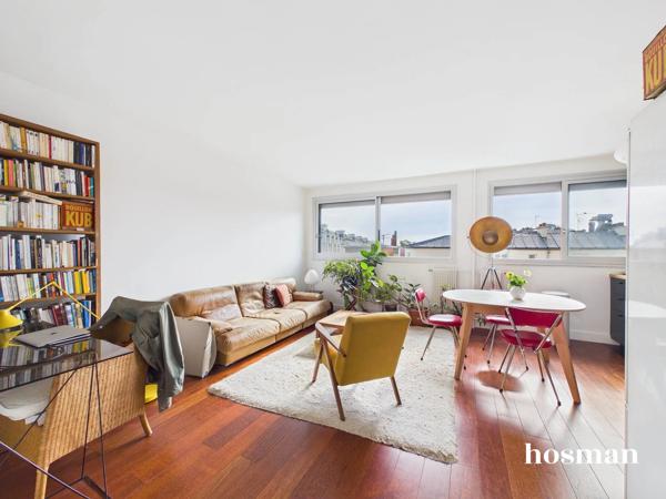 Coup de cœur ! 2 pièces de 48 m² - Vue dégagée et calme, Rue Damrémont, Paris