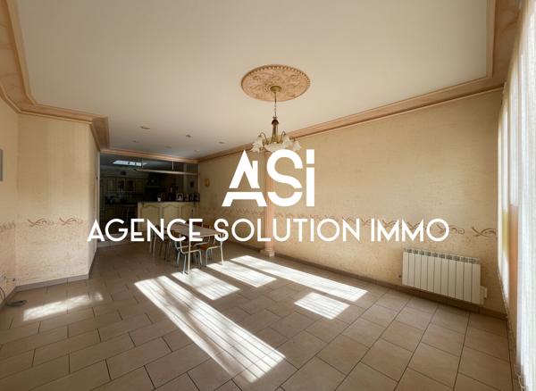Maison de ville 6p 4ch 128 m2 - Garage 26 m2 et jardin 90m2 -