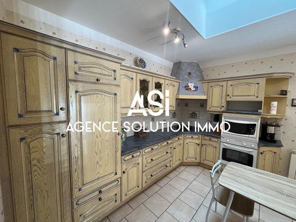Maison de ville 6p 4ch 128 m2 - Garage 26 m2 et jardin 90m2 -
