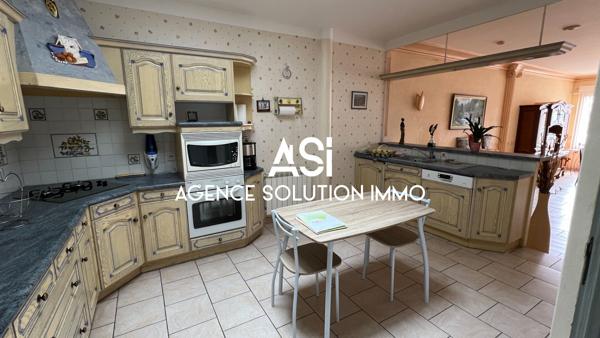 Maison de ville 6p 4ch 128 m2 - Garage 26 m2 et jardin 90m2 -