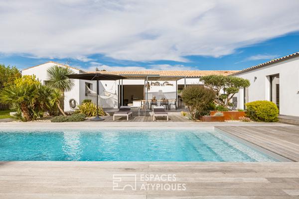 Douceur de vivre pour cette contemporaine aux finitions soignées