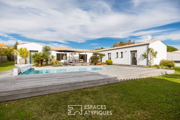 Douceur de vivre pour cette contemporaine aux finitions soignées