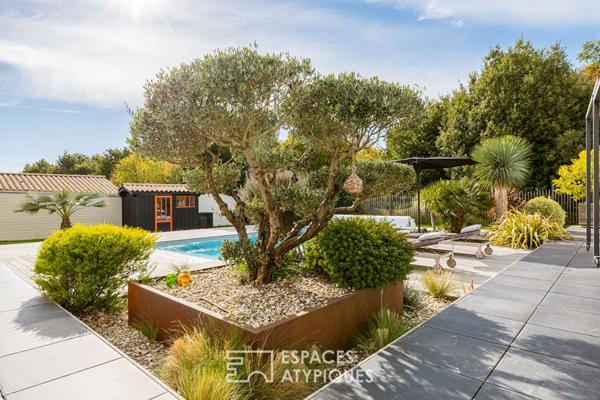 Douceur de vivre pour cette contemporaine aux finitions soignées