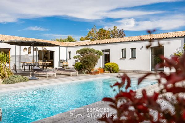 Douceur de vivre pour cette contemporaine aux finitions soignées