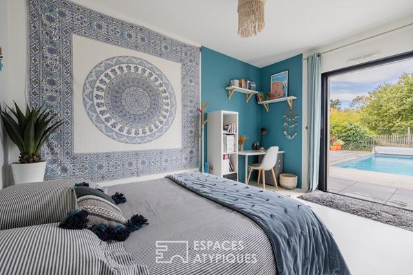 Douceur de vivre pour cette contemporaine aux finitions soignées