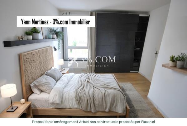 Appartement 2 pièce(s) 1 chambre(s) 54 m²