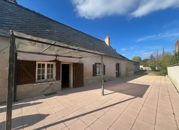 Longère à rénover - Sud de Joué-lès-Tours - Terrain de 900m²