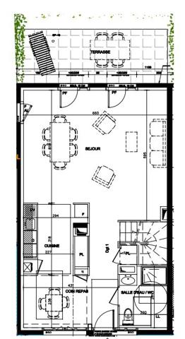 Appartements atypiques de style loft 69003 Lyon 4 pièce(s) 121.90 m2