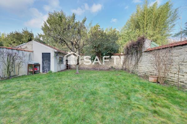 Le Parc – Maison familiale rénovée avec jardin au calme, à 6 min du RER A