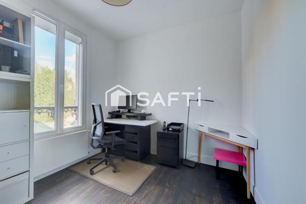 Le Parc – Maison familiale rénovée avec jardin au calme, à 6 min du RER A