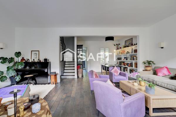 Le Parc – Maison familiale rénovée avec jardin au calme, à 6 min du RER A