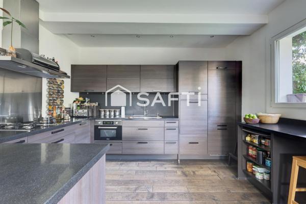 Le Parc – Maison familiale rénovée avec jardin au calme, à 6 min du RER A