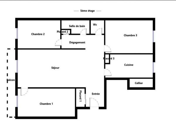 Location appartement 4 pièces 75 m² Deuil-la-Barre