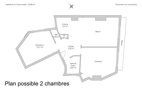 Appartement Paris 18e - LAMARCK / DAMRÉMONT