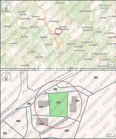 Terrain à bâtir Albaret-Sainte-Marie (48200)