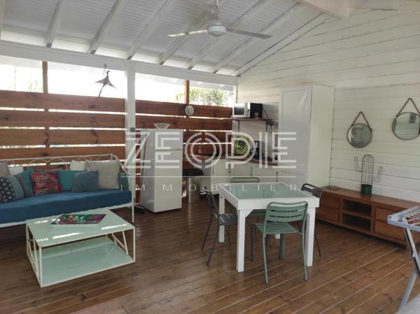 Saint-François (97118) Exclusivite ZEOPIE Immobilier : bungalow 2 chambres avec terrasse privative dans petite copropriété avec pisci