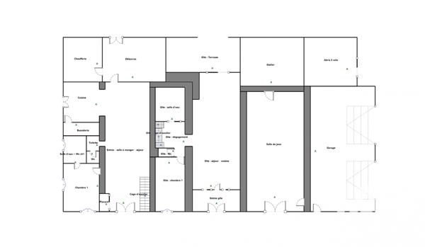 Maison à vendre 14 pièces 385 m² Saint-Palais