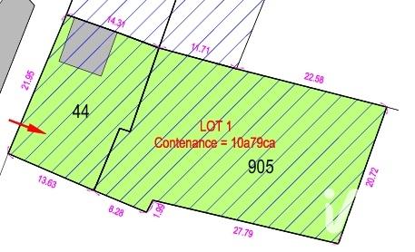 Terrain à vendre 1 059 m² Genté