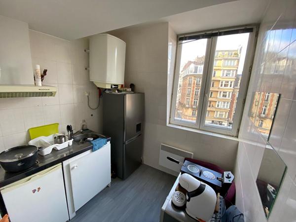 A LOUER : T1 à LILLE • Rue du Molinel - République Beaux Arts • 480 € CC • Réf. 269-302