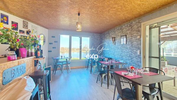 Domaine avec restaurant, habitation en parfait état, gîte, terrain, étang