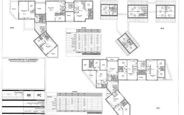 Appartement à vendre    3 pièces •  Villers-la-Montagne